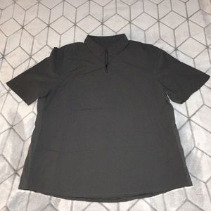 Men’s Lululemon Zip Polo Style Shirt - SZ S - Grey